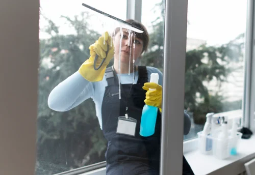 Nettoyage de vitres intérieures et extérieures à Plerguer